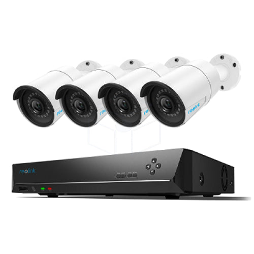 Reolink Rlk8-410B4-Ai 5Mp Poe Beveiligingsset Cameras Set